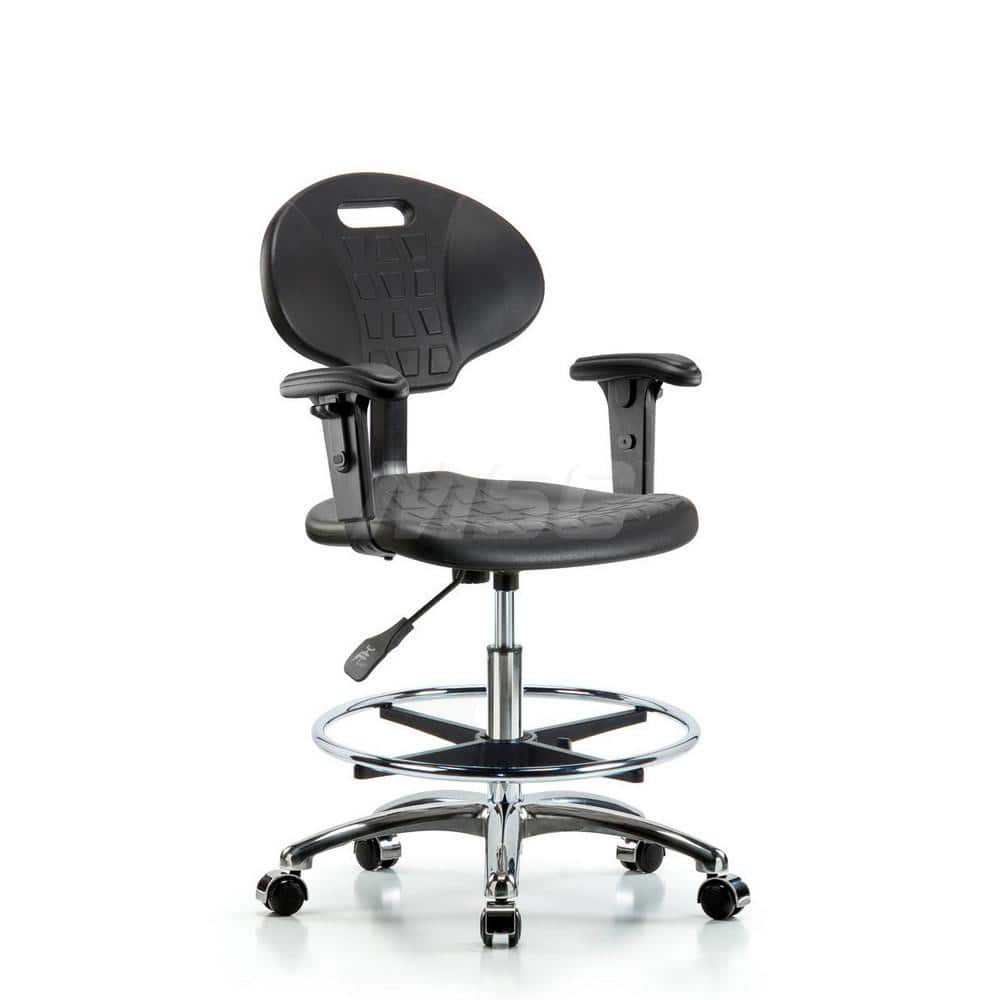 Task Chair: Polyurethane, Black MPN:MSC45277