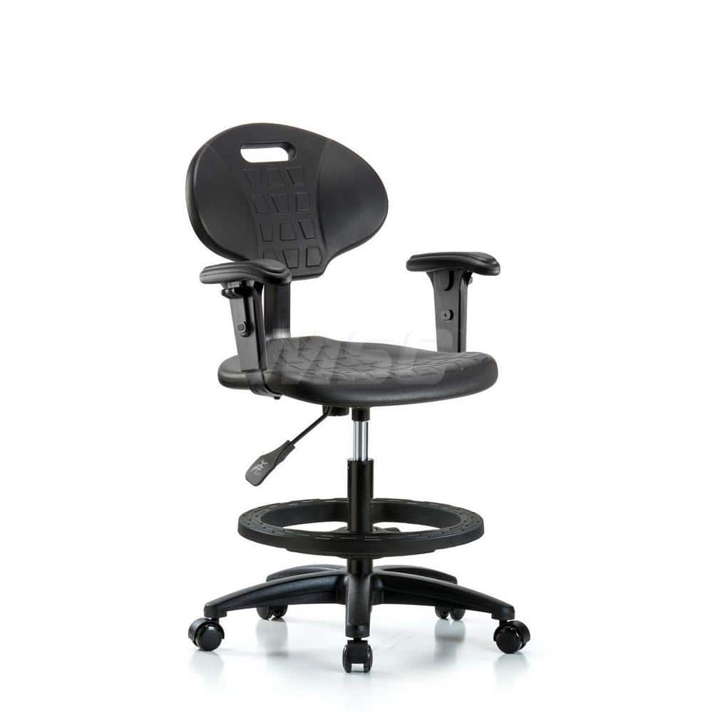 Task Chair: Polyurethane, Black MPN:MSC45297