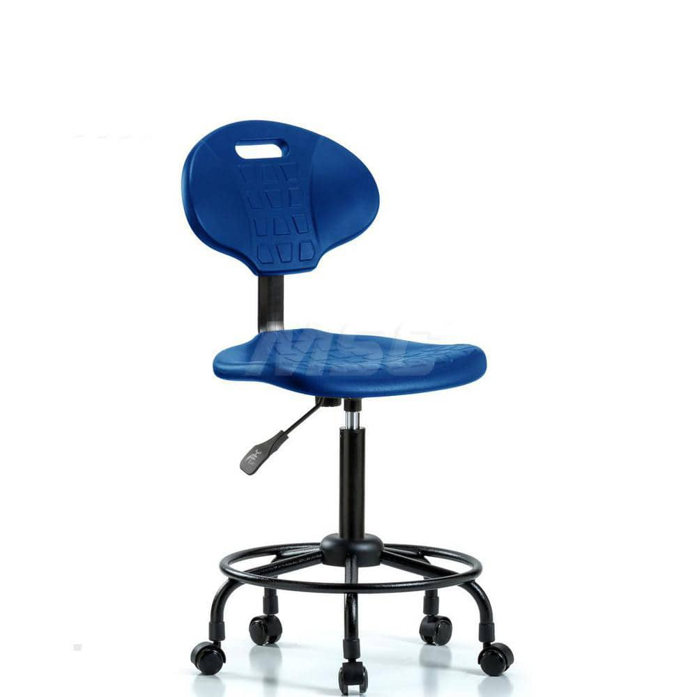 Task Chair: Polyurethane, Blue MPN:MSC45310