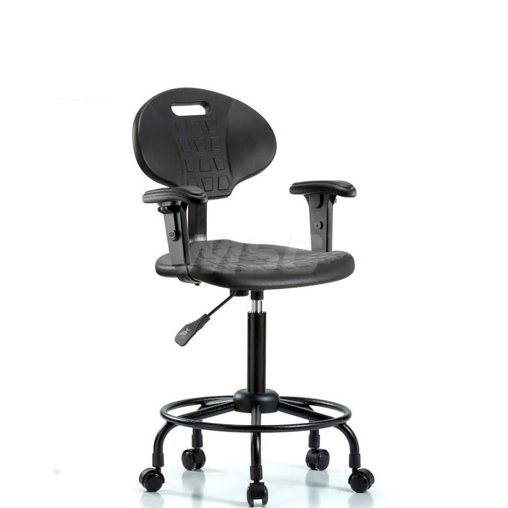 Task Chair: Polyurethane, Black MPN:MSC45313