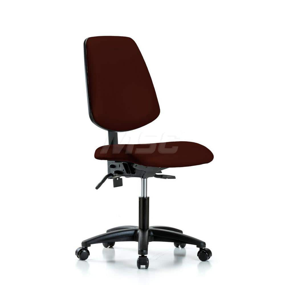 Task Chair: Vinyl, Burgundy MPN:MSC45747