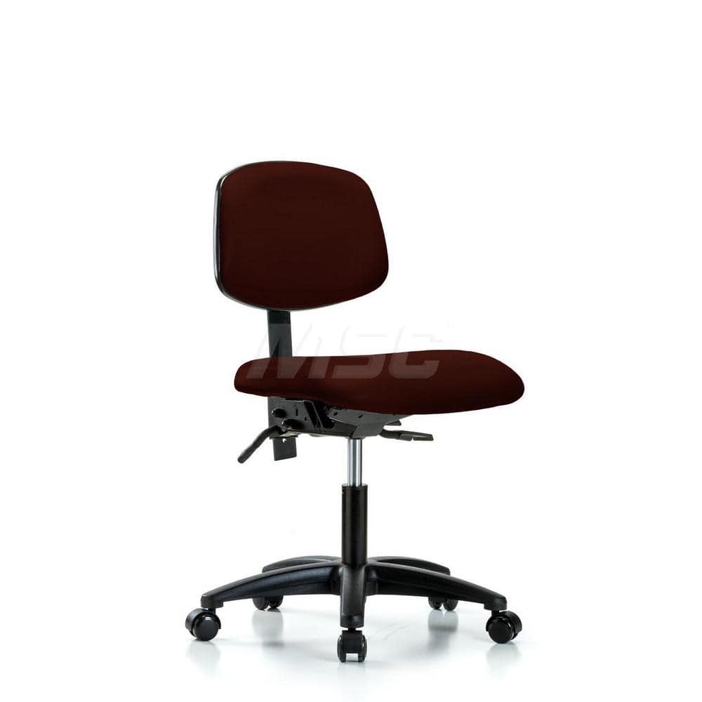 Task Chair: Vinyl, Burgundy MPN:MSC45999