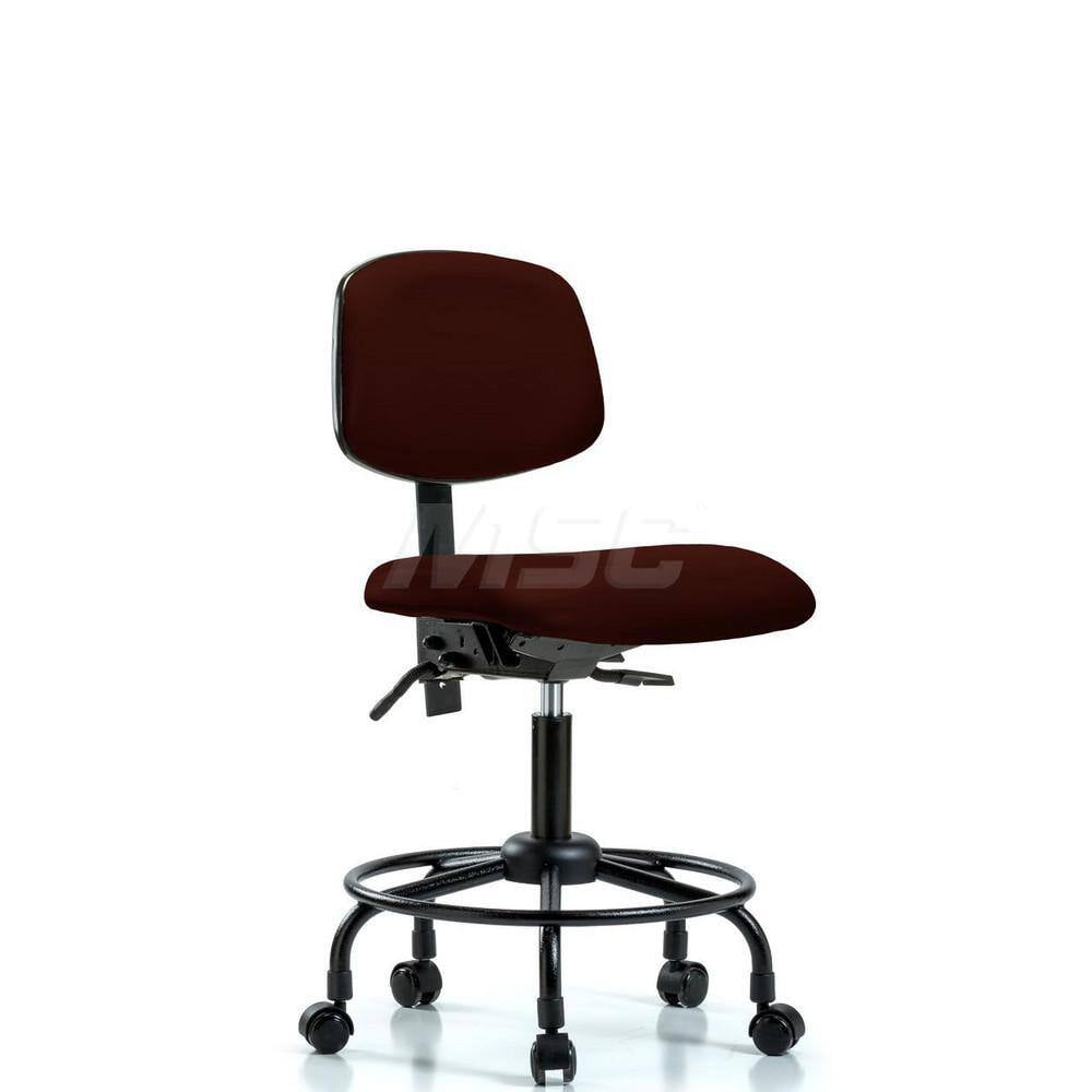 Task Chair: Vinyl, Burgundy MPN:MSC46167