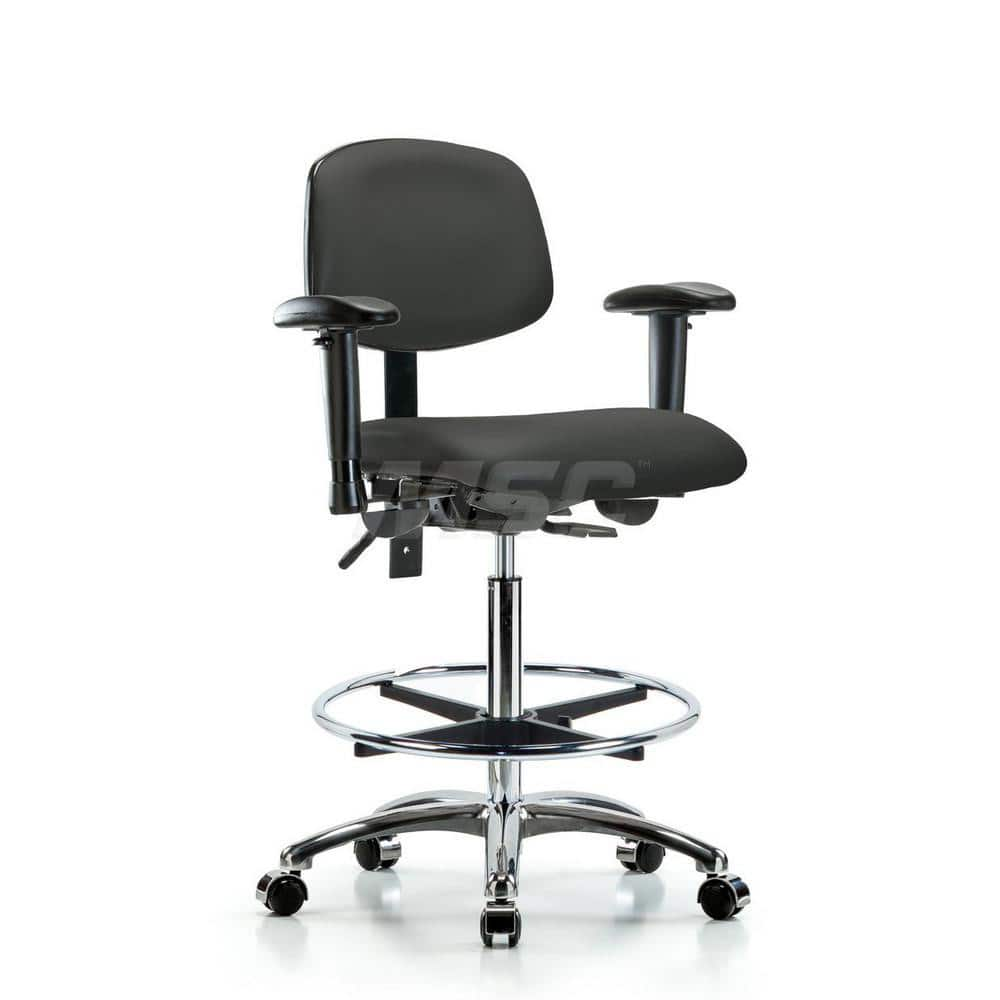 Task Chair: Vinyl, Charcoal MPN:MSC46800