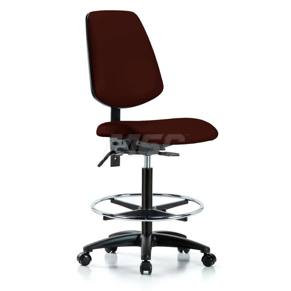 Task Chair: Vinyl, Burgundy MPN:MSC47133