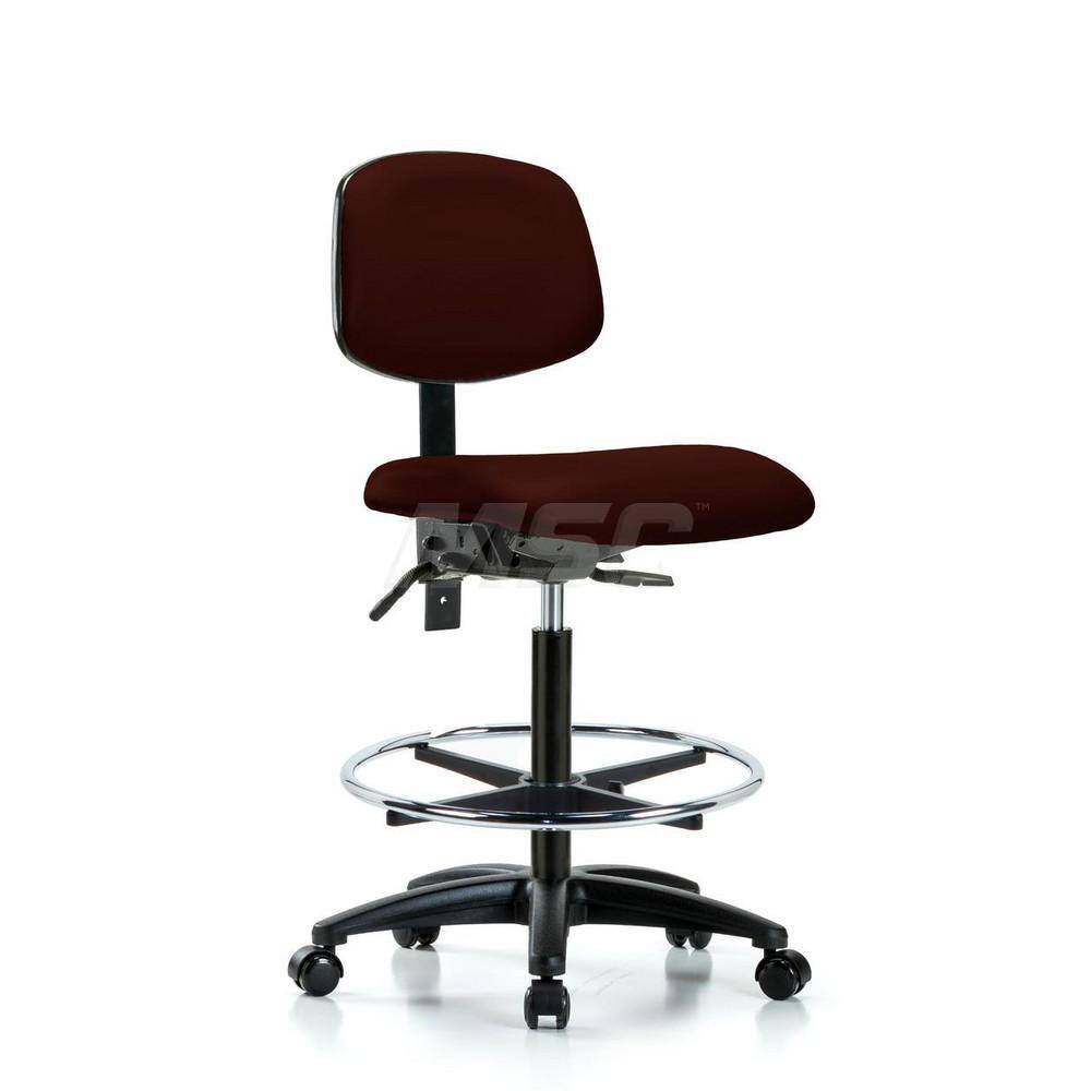 Task Chair: Vinyl, Burgundy MPN:MSC47637