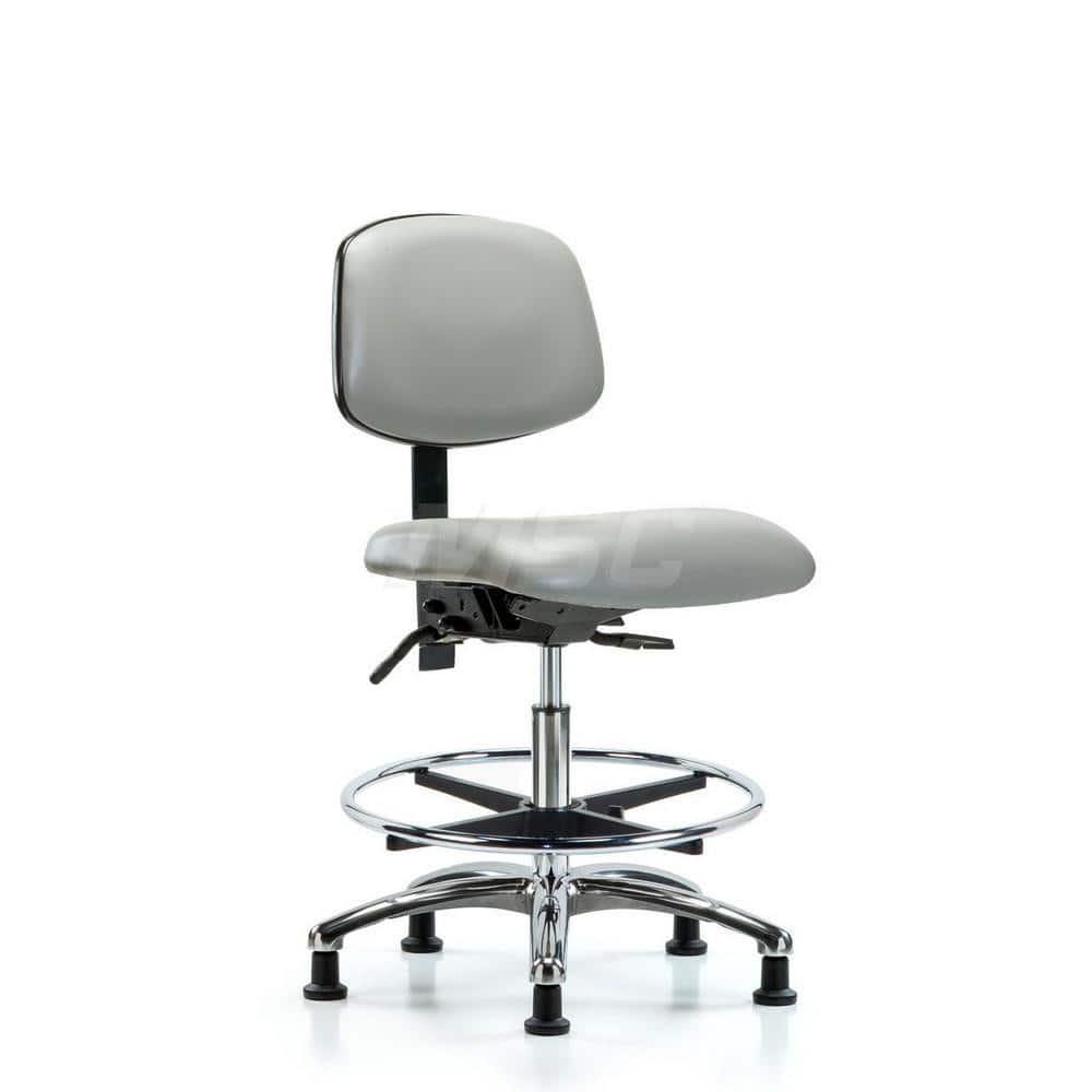 Task Chair: Vinyl, Dove MPN:MSC48623