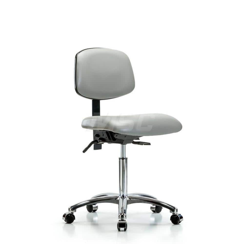 Task Chair: Vinyl, Dove MPN:MSC48644