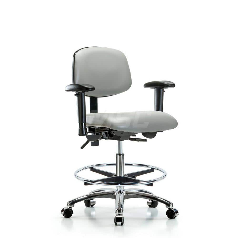 Task Chair: Vinyl, Dove MPN:MSC48686