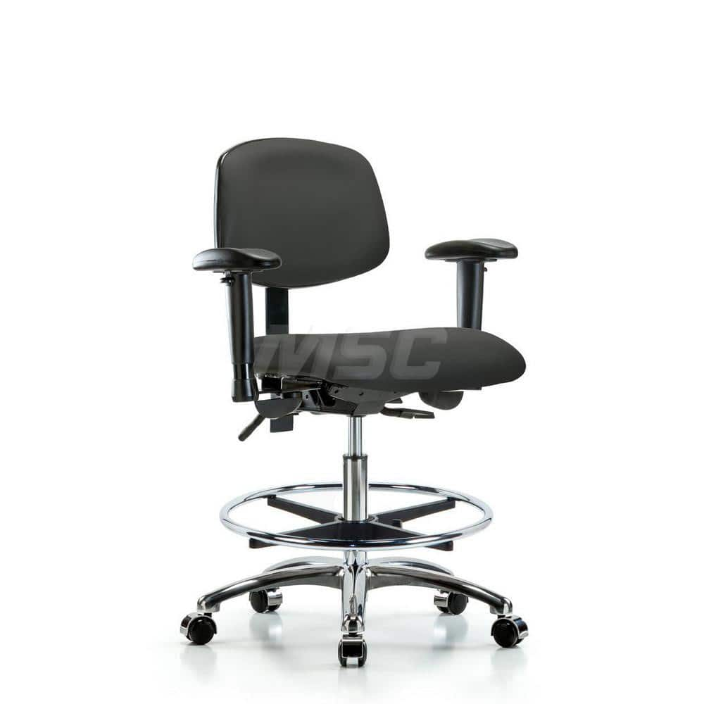 Task Chair: Vinyl, Charcoal MPN:MSC48690