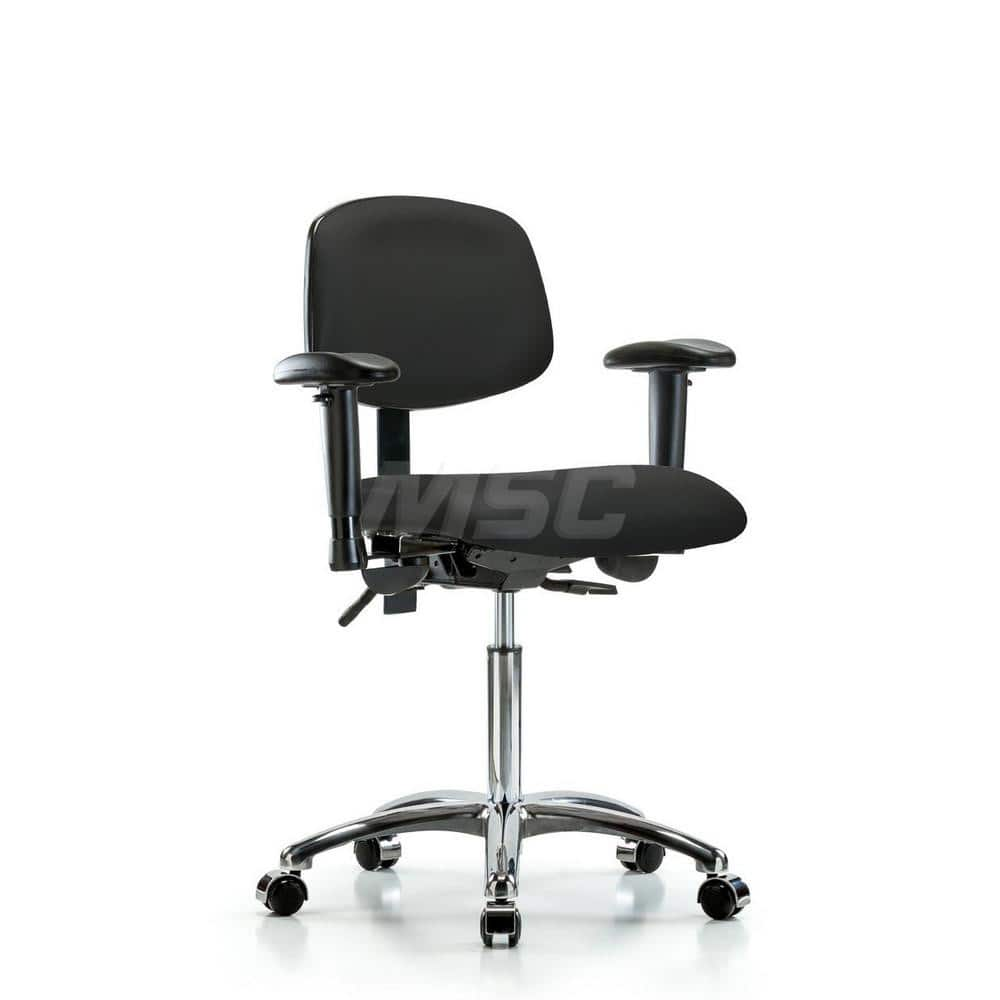 Task Chair: Vinyl, Black MPN:MSC48726