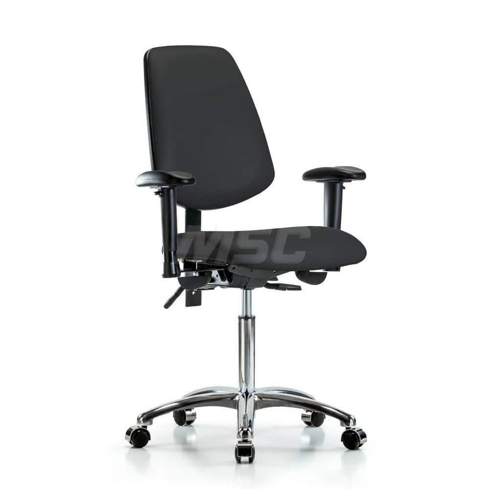 Task Chair: Vinyl, Black MPN:MSC49062