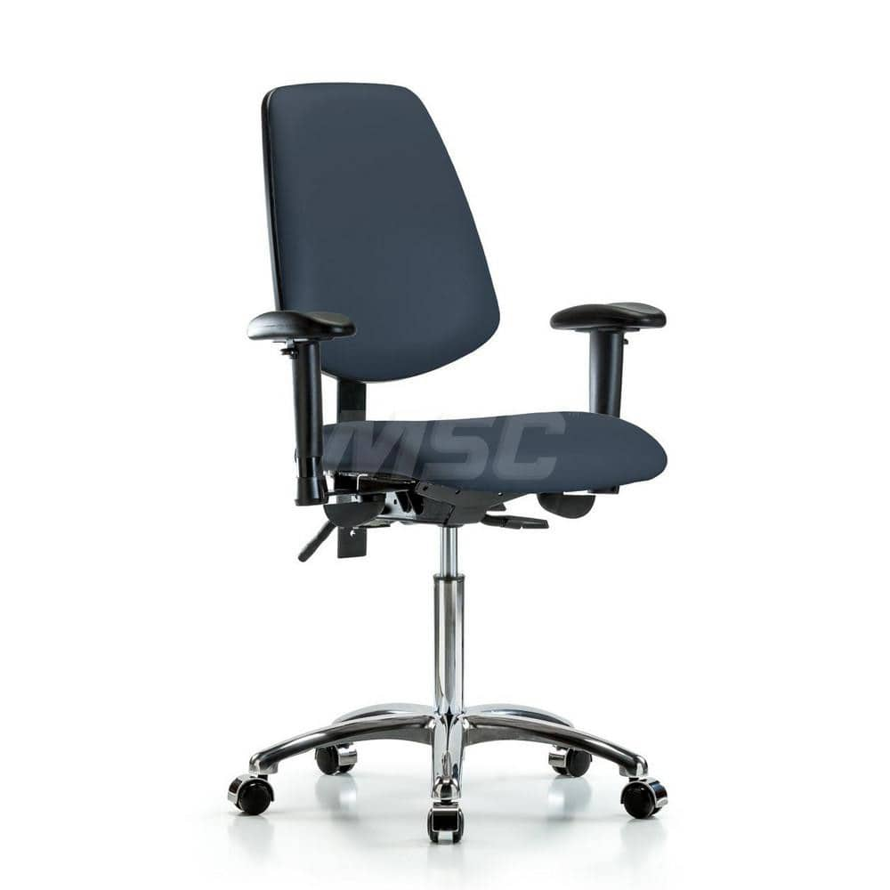 Task Chair: Vinyl, Imperial Blue MPN:MSC49066