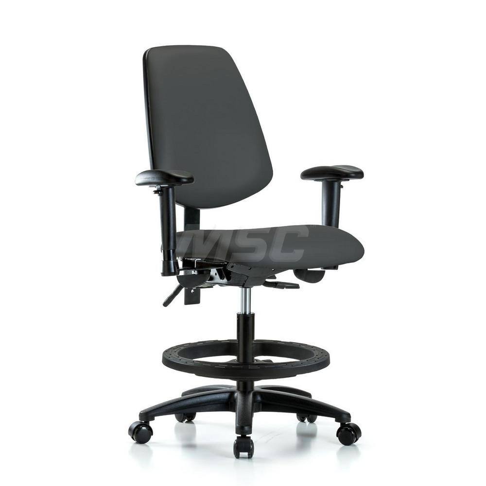 Task Chair: Vinyl, Charcoal MPN:MSC49656