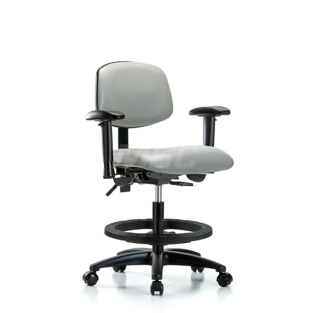 Task Chair: Vinyl, Dove MPN:MSC50072