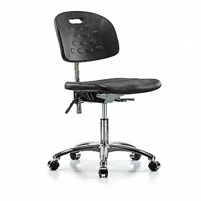 Poly CR Chair Desk Casters Black Poly MPN:BR-CLR-HPDHCH-CR-T0-A0-CC-BLK