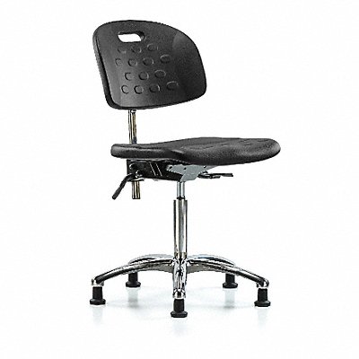 Poly CR Chair Med Tilt Glides Blk MPN:BR-CLR-HPMBCH-CR-T1-A0-NF-RG-BLK