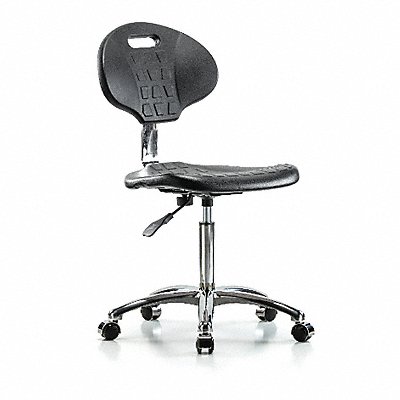 Erie Poly CR Chair Med Casters Blk MPN:BR-CLR-TPMBCH-CR-A0-NF-CC-BLK