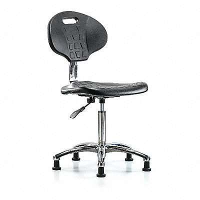 Erie Poly CR Chair Med Glides Blk MPN:BR-CLR-TPMBCH-CR-A0-NF-RG-BLK