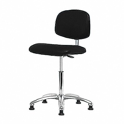 CR/ESDChair Med Bench Glides Black MPN:BR-ECR-VMBCH-CR-NF-EG-ESDBLK