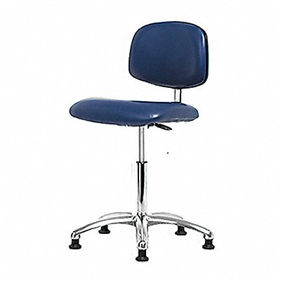 CR/ESDChair Med Bench Glides Blue MPN:BR-ECR-VMBCH-CR-NF-EG-ESDBLU