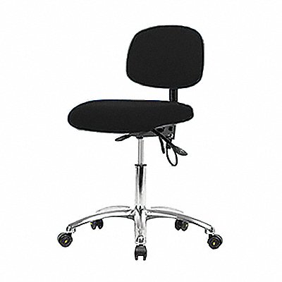 Fabric ESD Chair Desk Tilt Cstrs Blk MPN:BR-ESD-FDHCH-CR-T1-A0-EC-ESDBLK