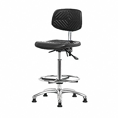 Poly ESD Chair High FR Tilt Glides MPN:BR-ESD-PHBCH-CR-T1-A0-CF-EG