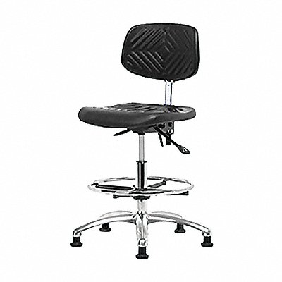 Poly ESD Chair Med Foot Ring Glides MPN:BR-ESD-PMBCH-CR-T0-A0-CF-EG