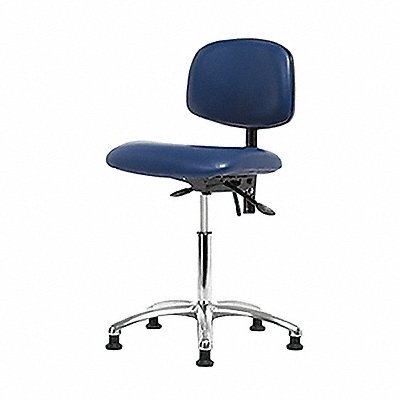 Vinyl ESD Chair Desk Glides Blue MPN:BR-ESD-VDHCH-CR-T0-A0-EG-ESDBLU