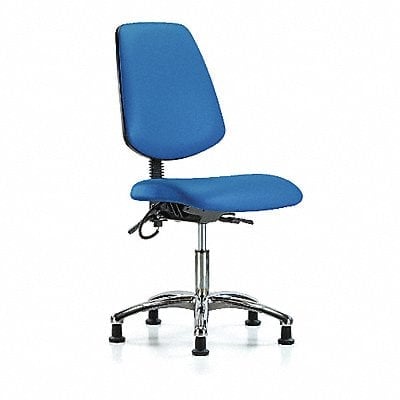 Vinyl ESD Chr Desk Md Bk Glides Blue MPN:BR-ESD-VDHCH-MB-CR-T0-A0-EG-ESDBLU