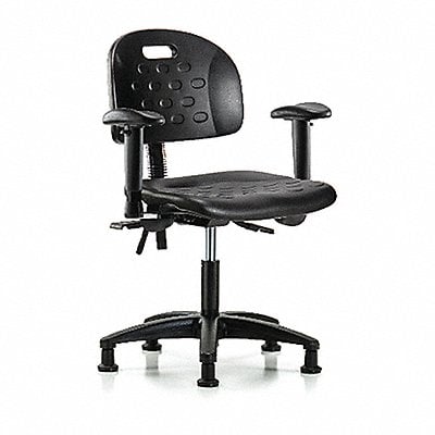 Poly Chair Low Arms Glides Black MPN:BR-HPDHCH-RG-T0-A1-RG-BLK