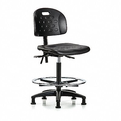 Poly Chair High FR Glides Black Poly MPN:BR-HPHBCH-RG-T0-A0-CF-RG-BLK