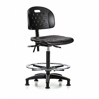 Poly Chair High Tilt FR Stat Black MPN:BR-HPHBCH-RG-T1-A0-CF-RG-BLK