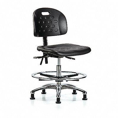 Poly Chair Chrome Med FR Stat Black MPN:BR-HPMBCH-CR-T0-A0-CF-RG-BLK