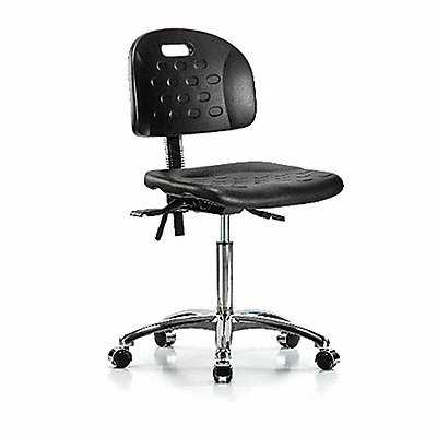 Poly Chair Chrome Med Casters Black MPN:BR-HPMBCH-CR-T0-A0-NF-CC-BLK