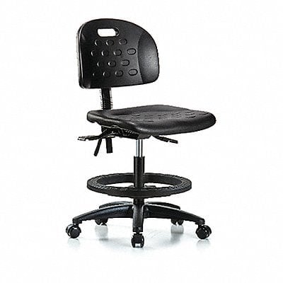 Poly Chair Med FR Casters Black Poly MPN:BR-HPMBCH-RG-T0-A0-BF-RC-BLK