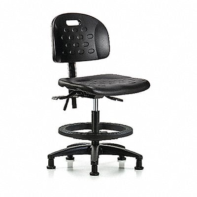 Poly Chair Med FR Glides Black Poly MPN:BR-HPMBCH-RG-T0-A0-BF-RG-BLK