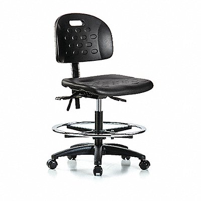 Poly Chair Med FR Casters Black Poly MPN:BR-HPMBCH-RG-T0-A0-CF-RC-BLK