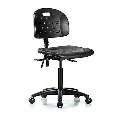 Poly Chair Med Casters Black Poly MPN:BR-HPMBCH-RG-T0-A0-NF-RC-BLK