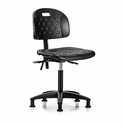 Poly Chair Med Glides Black Poly MPN:BR-HPMBCH-RG-T0-A0-NF-RG-BLK