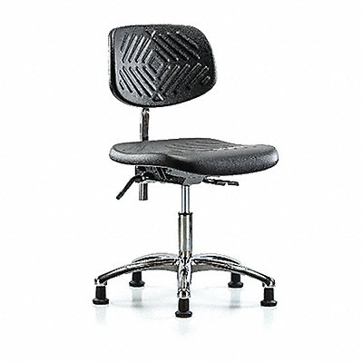 Poly CR Chair Low Tilt Stat Blk MPN:BR-NCR-PDHCH-CR-T1-A0-RG-BLK