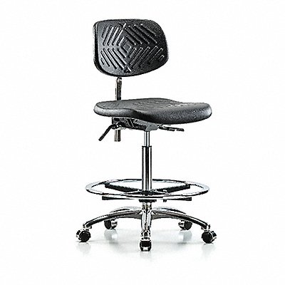 Poly CR Chair High Tilt FR Cast Blk MPN:BR-NCR-PHBCH-CR-T1-A0-CF-CC-BLK