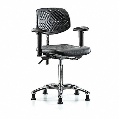 Poly CR Chair Med AA Stat Blk MPN:BR-NCR-PMBCH-CR-T0-A1-NF-RG-BLK