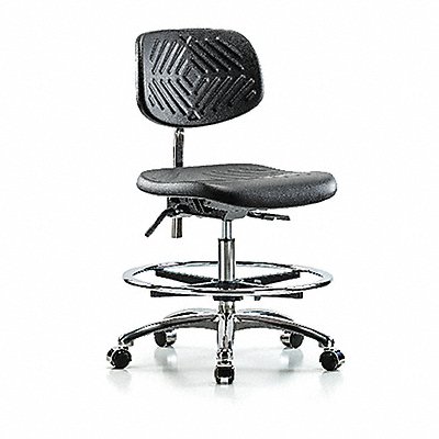 Poly CR Chair Med Tilt FR Cast Blk MPN:BR-NCR-PMBCH-CR-T1-A0-CF-CC-BLK