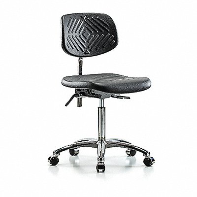 Poly CR Chair Med Tilt Cast Blk MPN:BR-NCR-PMBCH-CR-T1-A0-NF-CC-BLK