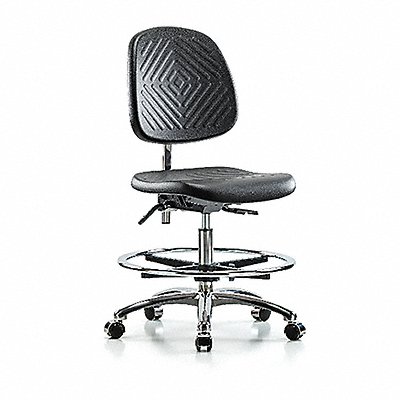 Poly CR Chair Med Med Back Cast Blk MPN:BR-NCR-PMBCH-MB-CR-T0-A0-CF-CC-BLK