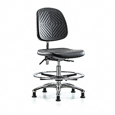 Poly CR Chair Med Med Back Stat Blk MPN:BR-NCR-PMBCH-MB-CR-T0-A0-CF-RG-BLK