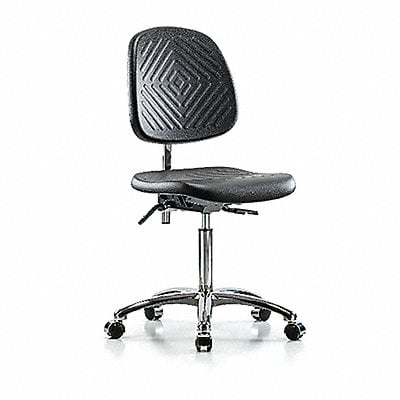 Poly CR Chair Med Med Back Cast Blk MPN:BR-NCR-PMBCH-MB-CR-T0-A0-NF-CC-BLK