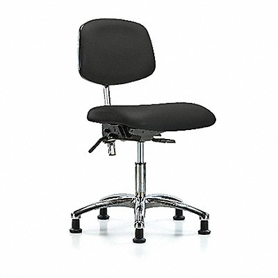 Vinyl Clean Room Chair Low Stat Blk MPN:BR-NCR-VDHCH-CR-T0-A0-RG-8540