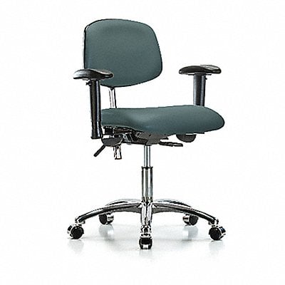 Vinyl CR Chair Low AA Cast Blue MPN:BR-NCR-VDHCH-CR-T0-A1-CC-8546